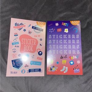 Two Sticker Books for Planners- 1200 Stickers!!!